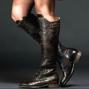 Bed Stu Della lace up boots